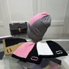 Mulher simples gorro boné de malha chapéu designer crânio bonés carta design para homem casual inverno chapéus 4 cores qualidade superior