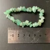 Strand nieregularny naturalny chips bransoletka mężczyźni mężczyźni ręcznie robiona biżuteria Reiki Healing Stone Elastyczne Linę Dropship