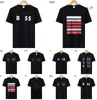 Boss Mens Camisetas Bosss Mens Camiseta de Alta Qualidade Moda T-shirt Luxo Polo Redondo Pescoço Respirável Top Business Casual Tee Homem Tops 7ZC7