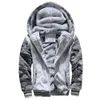 Men's Jackets Winter Jacket Thicken Fleece Lining Hooded Coats Mens Camouflage Corduroy Warm Clothing 231114