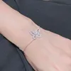 Grafe Armband Designer för Woman Elf Butterfly Diamond 925 Silver Officiella reproduktioner Luxury Classic Style Gift for Girl Friend With Box 006