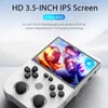 Przenośne gracze gier Ampown Xu10 Handheld Console 3.5 "Ekran IPS 3000MAH Bateria Linux System Miyoo RG35xx Przenośna konsola gier wideo Prezent 231114