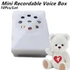 10Pcs/Lot DIY toy accessories for stuffed Animal Min sound squeeze box music speaker/recordable voice box for kids plush toy