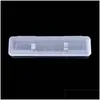 Storage Boxes Bins Pp Plastic Transparent Box Pen Stationery Tool Wholesale Lx4256 Drop Delivery Home Garden Housekee Organization Dhtbv