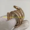 3 ألوان سيدات مع أوراق مربع الساعات النساء الكوارتز الاتصال الأسود الماس الماس توبوغاس Serpenti 101911 فستان غير رسمي روز الذهب إيفوز سوار المرأة