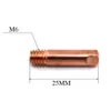 3 teile/satz Düsen 15AK 1,0mm Kontakt Spitze mit Halter CO2 MIG Brenner Luftgekühlte MB Schweißen Werkzeuge Zubehör