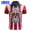 JMXX 23-24 День мертвых трикотажные изделия Америка Чивас Круз Азул Тигрес Мужская униформа UANL Monterrey Джерси Мужская футбольная рубашка 2023 2024 Версия для фанатов