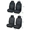 New Upgrade Universal Breathable Polyester Oxford Jacquard Stitching Car Seat Covers Set Seat Cushion Seat Protector Accessories