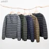 Męskie puch Parkas newbang Matt Fabric Ultra Light Down Men Men V-Down Męska kurtka Down Down Kurtka Sym Szczupła wiatroodporna Lekka warstwa ciepła linerl231115