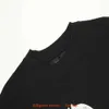 Designer modekläder Mens Tes Tshirt representerar 23SS nya hajtänder tryck High Street BR Kort ärm unisex rund hals t-shirt