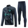 Tute da uomo 23 24 TUTA Barcellona barca calcio uomo SET ragazzi adulti LEWANDOWSKI PEDRI TRAINING SUIT 2024 Tuta da allenamento Barcellona tute outfit