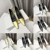 Designer The Row Shoes Classic Fashion Crocodile Print High Heels Business Shoes Wedding High Heels