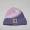 Carhart beanie designer toppkvalitet hatt kvinnliga designers beanie hattar gradient hip hop caps ull kvinna mössa hösten vinter varm stickad hatt för damer