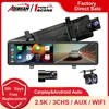 Car DVR Adinkam 12 cali 3 CHS 2,5K KAMA KASY Apple CarPlay Android Auto Obsługa Aux Przenośny luster