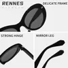 Lunettes de soleil à monture de jeunesse pour femme Lunettes de soleil polarisées Designer Femme Personnalité anti-ultraviolette Protection UV plate Coupe-vent Goggle d'hiver chinois Rayban