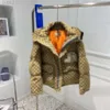 Designer Cucci Down Jacket Guccs Coat 2021ss GG Nouvel automne et hiver Retour Hommes et femmes Chemise à manches longues Coréen Pain chaud Down Jacket