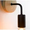 Настенный светильник E27 220 В, деревянный промышленный лофт, винтажные ретро светильники для гостиной, домашнего бра, декор освещения
