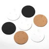 Jewelry Pouches 100pcs Blank Paper Ear Studs Earring Display Cards Price Label Tag Holder For Small Businesses Sale Packaging Supplies