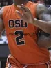 Mich28 Oregon State Beavers College Basketball Jersey 42 Scott Howard 45 A.C Green 15 Eric Moreland 12 DREW EUBANKS Mujeres Jóvenes Cosidos personalizados