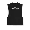 Men's Tank Tops Summer Sports Fitness Sleeveless T-shirt Bodybuilding Quick-drying Vest Men's Training Suit Running Track And Field Mesh