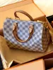Luxurys 디자이너 패션 가방 어깨 가방 레이디 토트 핸드백 빠른 키 잠금 스트랩 먼지 봉투 여성 지갑 가방