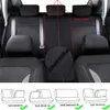 Nouveau siège de voiture en tissu en mailles respirantes Accessoires de voiture Intérieur avec couverture de siège de poche arrière peut diviser l'airbag compatible