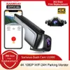 DVR per auto Sameuo Dash Cam 4K Videoregistratore Dvr per auto 2160P Auto WiFi Visione notturna Modalità parcheggio 24 ore Dashcam Registrazione fotocamera anteriore e posteriore Q231115