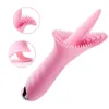 Frauen zweite Welle Masturbation Honigbohne Saugen Lecken Vibrationsstab 10 Frequenz Vibration Stimulation der Klitoris Oralsex Vergnügensgerät und Sexprodukte