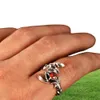 925 Ornements en argent sterling Retro Thai Silver Personality Scorpion King Male Style Ring Fashion2225177