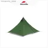 Tiendas de campaña y refugios Naturehike Camping Sing-tower Canopy Tent Outdoor Ultra-portab Sing-person Camping Tent Q231117