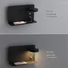 Lâmpada de parede lâmpadas de iluminação noturna design elegante longa resistência não deslumbrante estilo simples interface moda para quarto estudo sala estar