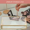 Jewelry Boxes Vintage Style Glass Jewelry Storage Jewelry Box Glass Case Vintage Container Style Cases Home Supplies Gold Dainty Necklace 231115