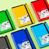 Notepad creativo en espiral Palabras extranjeras Notebook Language Learning Memo Notes Clase escolar Estacionario