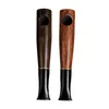 COOL Natural Wooden Portable Pipes Herb Tobacco Smoking Holder Innovative Design Wood Filter Mouthpiece Handpipe