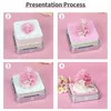 Kalender 3d 2024 Sakura Tree House Notepad Block Creative Rip Away Carving Sticky DIY Memo Pad Year Christmas Gift 231114