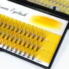 False Eyelashes 60 Bundle 10D Natural Soft Mink Eyelash Individual Grafting Extension Russian Volume Curl Lashes Make up Cilias 231115