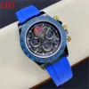 Rolaxs Original hommes montre de haute qualité obtenir usine évidé 4130 mouvement 904L acier marque Noob Clone chinois hommes 7RLQ