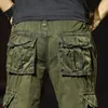 Pantaloni da uomo Plus size Mens Cargo impermeabile pantaloni maschi militari multipli jogger da esterno pantalone maschi tattici 2023