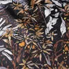 Schals POBING Seidenschal Frauen Große Tücher Foreast Plant Print Stolen Quadrat Bandana Luxus Kopftuch Hijab Weibliche Foulards 130 cm