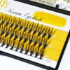 False Eyelashes QSTY Individuals Lashes Extensions 20D Volume DIY Cluster Natural Faux Mink Eye Multipack of 60 Mini Lash 231115