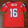 Sl 16 Shane Falco les remplacements Red White Movie Football Jersey Ed Size S-xxxl