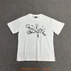 Projektantka odzieży moda męskie koszulki Tshirt Corteizs Isl Postacie Letter Drukuj Lato luźne swobodne ulicy męskie koszulka dla kobiet z krótkim rękawem
