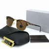 Rays zakazuje klasycznej marki luksusowe kwadratowe okulary przeciwsłoneczne mężczyźni rama octanowa z promieni czarne soczewki słoneczne okulary dla kobiet Uv400 Tortoiseshell Color Box 3016 2ZBS