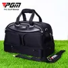 Sacs de golf PGM Golf vêtements sac hommes Double couche tout noir vêtements sac capacité balle sac haute qualité hommes Golf vêtements YWB005 sac 231115