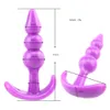Zabawki analne 10 tryb wibrujący wtyczka masaż prostaty miękkie koraliki wibratory tyłka seks dla par silikonowych dorosłych 231114