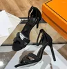 Sommer reife Kinder Wildleder Back-Strap Frau Gladiator Open-Toe High Heel