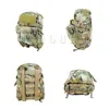 Bolsas al aire libre Bolsa de agua táctica 500D Mochila impermeable ligera Cofre colgante Sistema Molle Edc Chaleco de acción Bolsa de caza 231114