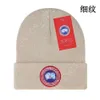 Canada Hat Beanie Luxe Top Qualité Designer Goose Beanie Hommes Beanie Hat Designer Bonnets Hommes Femmes Cap Skull Caps Printemps Chapeaux Street Hats Active Casual Unisexe M-10