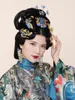 Brincos pendurados moda chinoiserie estilo chinês prata esterlina banhado a ouro esmaltado dragão azul queimado para mulheres vestido de festa presente