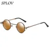 Zonnebril Street Fashion Kleine Ronde Mannen Vrouwen Stijlvol Frame Ontwerp Retro Stoom Punk Zonnebril Hipster Schaduw Gafas De Sol